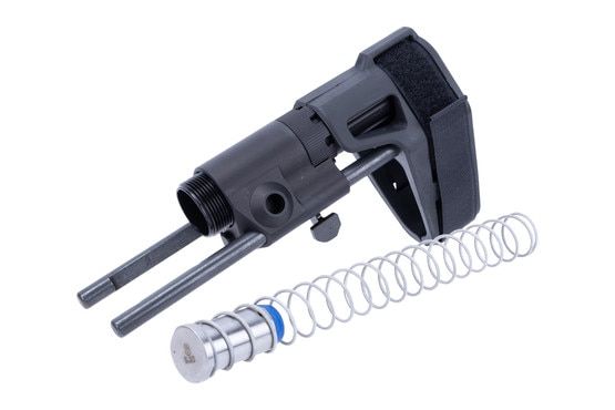 Maxim Defense CQB Gen 6 adjustable pistol brace, black.
